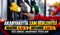 Benzine 4,15 TL, motorine 3,60 TL zam beklentisi! İşte güncel akaryakıt fiyatları