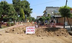 Aydın'da yol çalışmasına Romalılar taş koydu