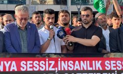 İsrail'in Gazze saldırıları Şırnak'ta protesto edildi!