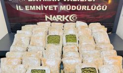 Batman’da 27 kilo Sentetik uyuşturucu!