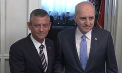 TBMM Başkanı Numan Kurtulmuş, Özgür Özel'i TBMM'de ziyaret etti