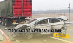 Trafik kazası cinayetle sonuçlandı: 1 Ölü!