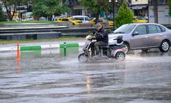 Kırklareli’nde sağanak yağış hayatı etkiledi