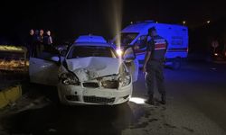 Bolu'da 2 otomobil çarpıştı: 4 Yaralı var