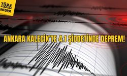Ankara Kalecik’te 4.1 şiddetinde deprem!
