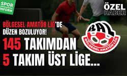 Bölgesel Amatör Lig'de bu sezon ezber bozuluyor! Şampiyonlar üst lige çıkamayabilir...