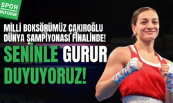 Milli boksörümüz Buse Naz Çakıroğlu Dünya Şampiyonası finalinde!
