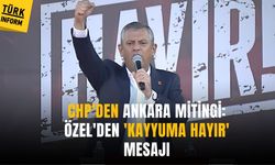 CHP'den Ankara mitingi: 'Saraydan korkmayanlar kazanacak'