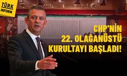 CHP’nin 22. Kurultayı başladı: Delegeler ve önemli isimler salonda