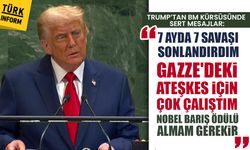 Donald Trump, BM kürsüsünden açıklamalarda bulundu