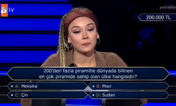 Kim Milyoner Olmak İster'de tarihi bilgi sorusu: En çok piramit hangi ülkede?