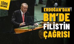 Erdoğan BM Genel Kurulu’nda Filistin davasını gündeme taşıdı