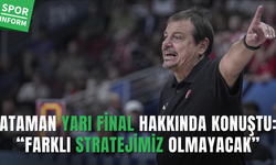 Ergin Ataman'dan kritik maç öncesi açıklamalar