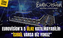 Beş ülkeden Eurovision'da İsrail tepkisi