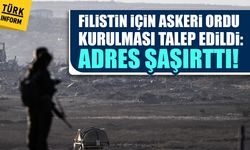 Filistin için askeri ordu kurulması talep edildi: Adres şaşırttı!
