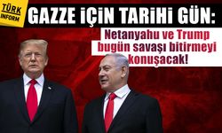 Gazze için tarihi gün: Netanyahu ve Trump bugün savaşı bitirmeyi konuşacak!