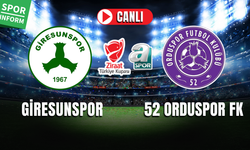 Giresunspor - 52 Orduspor A SPOR CANLI FUTBOL MAÇ İZLE | Ziraat Türkiye Kupası