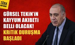 Gürsel Tekin’in kayyum akıbeti belli olacak! Kritik duruşma başladı