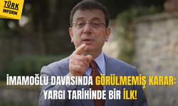 İmamoğlu davasında görülmemiş olay: Yargı tarihinde ilk!