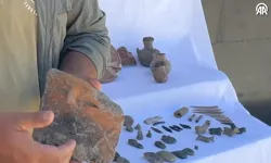 Konya'daki arkeolojik kazıda insan yüzü bulundu!