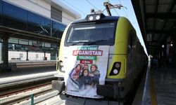İyilik Treni'nin 23'üncüsü Afganistan'a uğurlandı