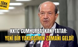 KKTC Cumhurbaşkanı Tatar: Yeni bir yaklaşımın zamanı geldi!