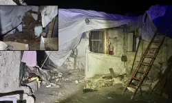 Korkunç anlar! Erzurum’da evin çatısı çöktü, can kayıpları var!