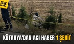 Kütahya'dan acı haber geldi