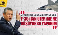 Özgür Özel'den TBMM ve F-35 açıklaması