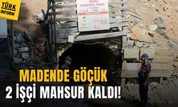 Maden ocağında göçük: 2 işçi mahsur kaldı
