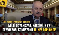 Milli Dayanışma, Kardeşlik ve Demokrasi Komisyonu 11. kez toplandı!