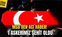 MSB: Görev başında kalp krizi geçiren askerimiz Şehit düştü!