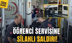 Samsun'da öğrenci servisine silahlı saldırı: Baba ve kızı yaralandı
