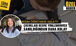 Çocukları resme yönlendirmek sanıldığından daha kolay
