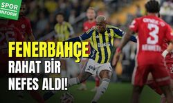 Fenerbahçe rahat bir nefes aldı, Antalyaspor'u mağlup etti