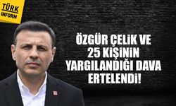 Özgür Çelik ve 25 kişinin yargılandığı dava 23 Şubat'a ertelendi
