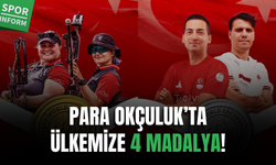 Türkiye Dünya Para Okçuluk Şampiyonası’nda 4 madalya ile döndü