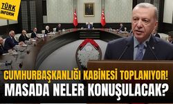 Kabine bugün Beştepe’de toplanıyor! Neler konuşulacak?