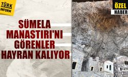 Sümela Manastırı’na turist akını: Görenler hayran kalıyor