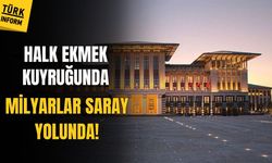 Saray’ın bütçesi dudak uçuklattı! Günlük harcama 58 milyon TL’yi bulacak