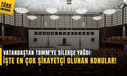 TBMM'ye vatandaştan dilekçe yağdı: İşte en çok şikayetçi olunan konular!