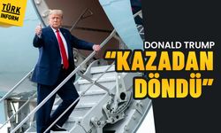 Trump'ın uçağı kaza tehlikesi geçirdi