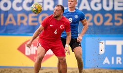 Plaj Futbolu Milli Takımı, Estonya karşısında son dakikalarda yıkıldı