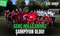 Gururlandık! U16 Milli Takımımız uluslararası turnuvada şampiyon oldu