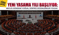 Yeni yasama yılı başlıyor: Meclis gündemi yoğun, sürpriz düzenlemeler geliyor!
