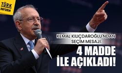 Kemal Kılıçdaroğlu'ndan seçim mesajı: 4 madde ile açıkladı!