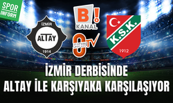 Altay - Karşıyaka CANLI MAÇ YAYINI LİNKİ 3. LİG