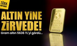 Altın yine zirvede!