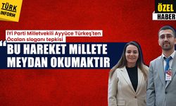 İYİ Parti Milletvekili Ayyüce Türkeş'ten Öcalan sloganı tepkisi: Bu hareket millete meydan okumaktır