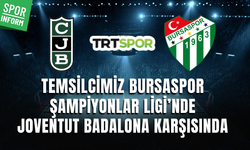 Joventut Badalona - Bursaspor TRT SPOR FIBA ŞAMPİYONLAR LİGİ YAYIN LİNKİ